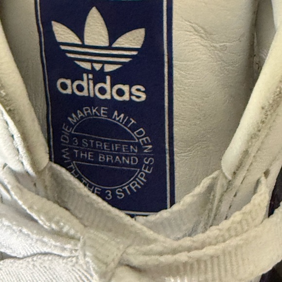 Adidas White and purple Samba Sneakers OG size 8 1/2 - Picture 6 of 12